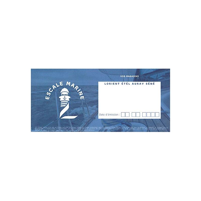 Chèque cadeau ESCALE MARINE 10 Euros
