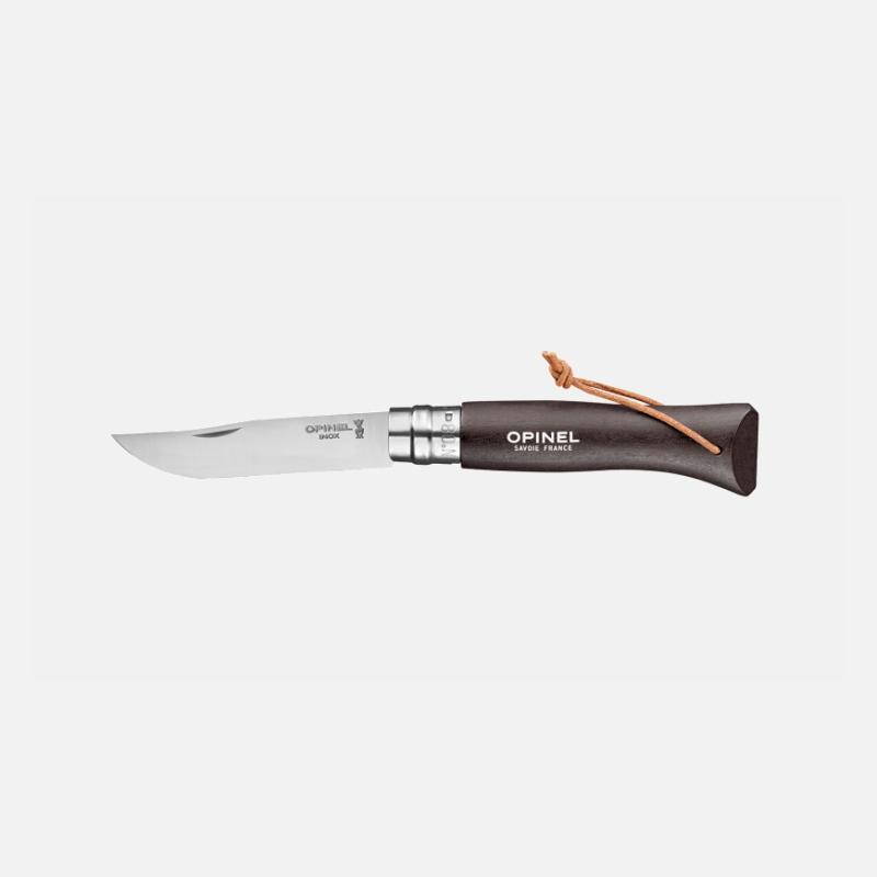 noir brun Opinel n°8 Baroudeur