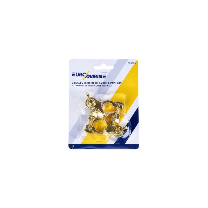 Cosses batterie en laiton