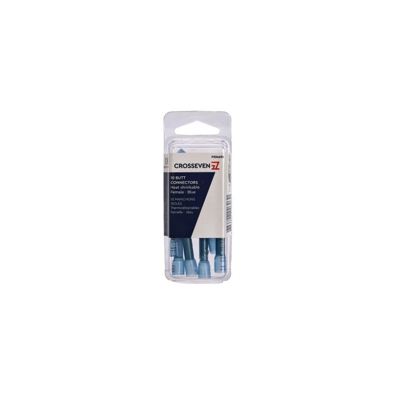 Prolongateur à sertir étanche bleu - lot de 10 - Euromarine
