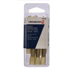 Prolongateur à sertir étanche jaune - lot de 10 - Euromarine