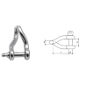MANILLE TORSE - INOX AISI 316