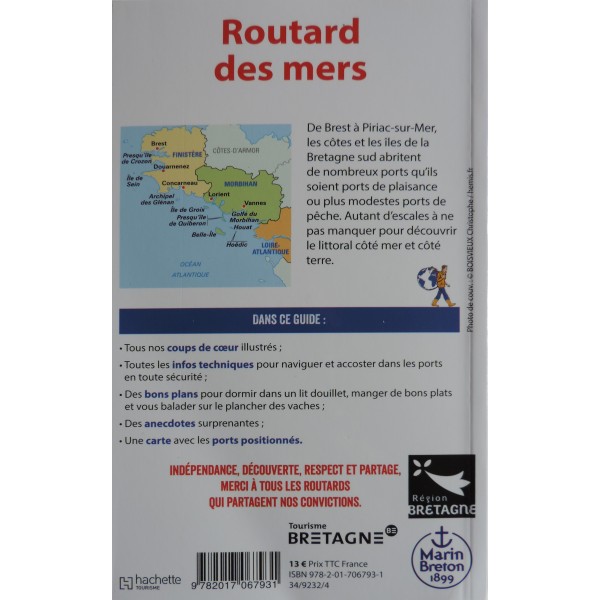 ROUTARD DES MERS - PORTS DE PLAISANCE DE BRETAGNE SUD