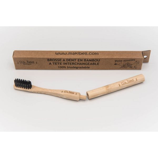 Brosse à dent bambou "tête interchangeable"