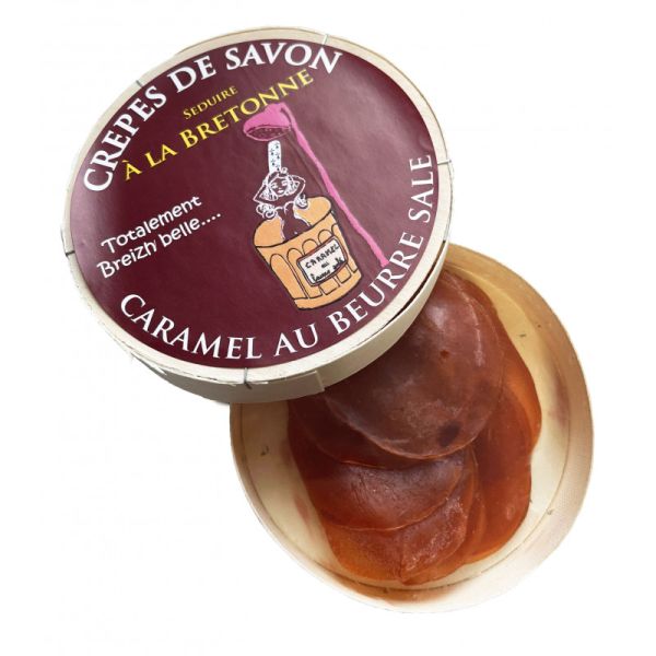 Crêpes de savon caramel au beurre salé