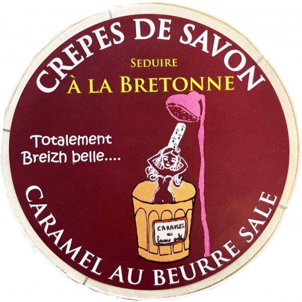 Crêpes de savon caramel au beurre salé