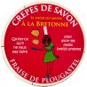 Crêpes de savon fraise de Plougastel