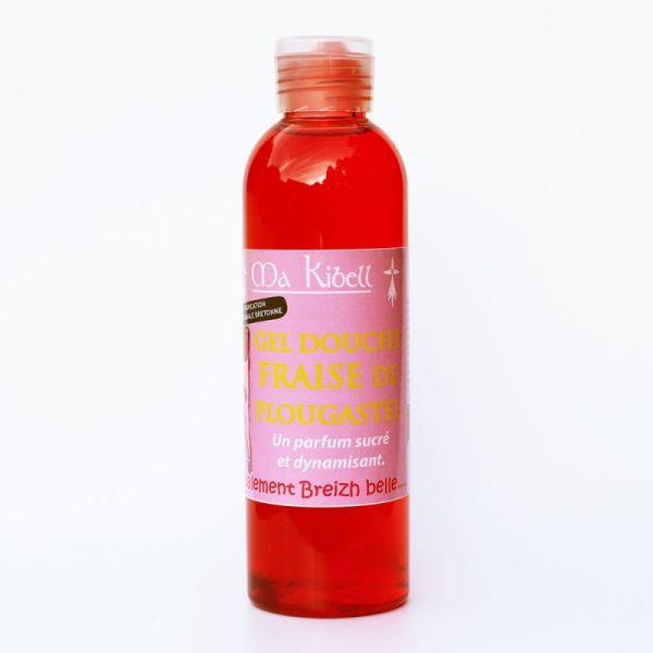 Gel douche fraise de Plougastel