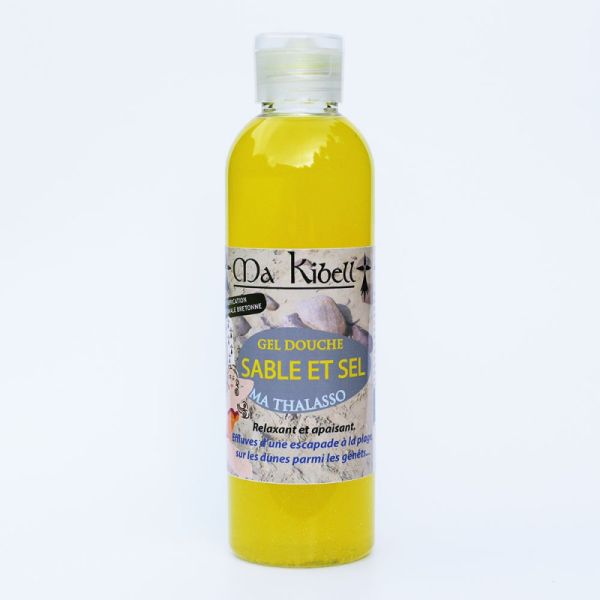 Gel douche sable et sel