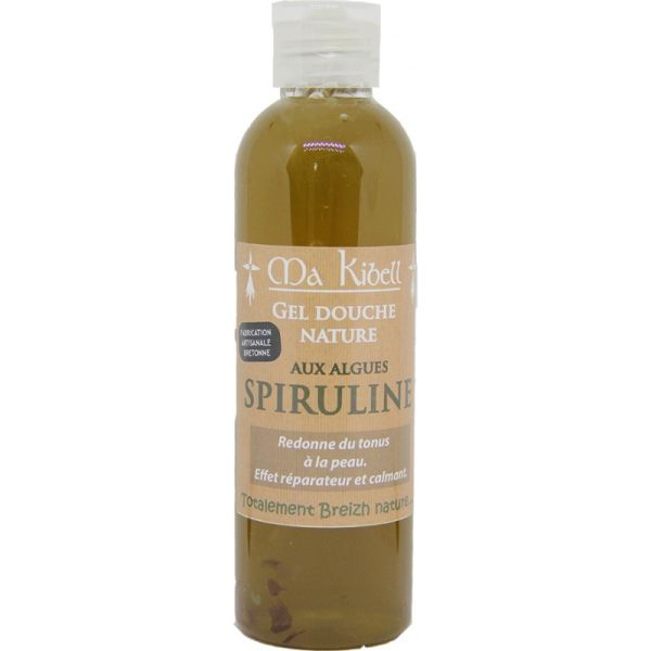 Gel douche nature aux algues spiruline