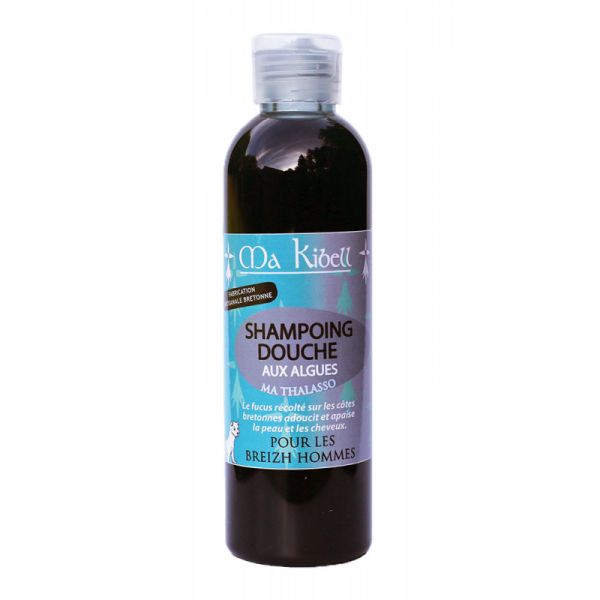 Shampoing douche aux algues pour homme - Ma kibell