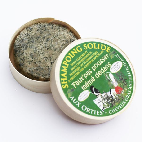 Shampoing solide aux orties - Ma kibell