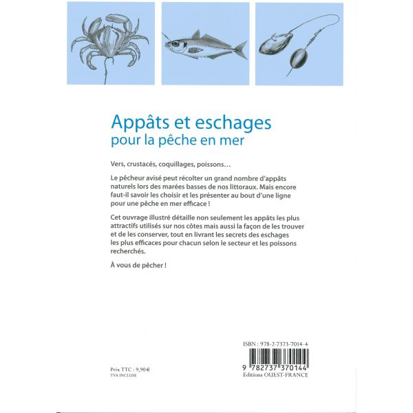 Appats et eschages pour la pêche en mer
