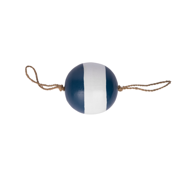 SUSPENSIONS BOULES DE CHALUT BLEU ET BLANC